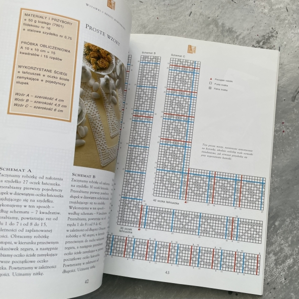 Wzory szydełkowe dla domu. Poduszki, firanki, serwetki, wykończenia