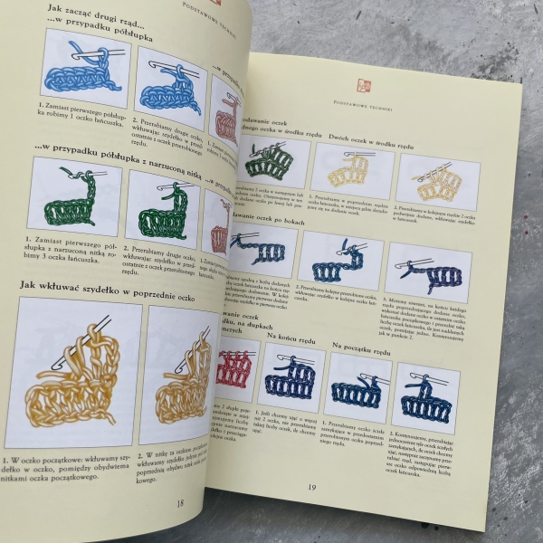 Wzory szydełkowe dla domu. Poduszki, firanki, serwetki, wykończenia