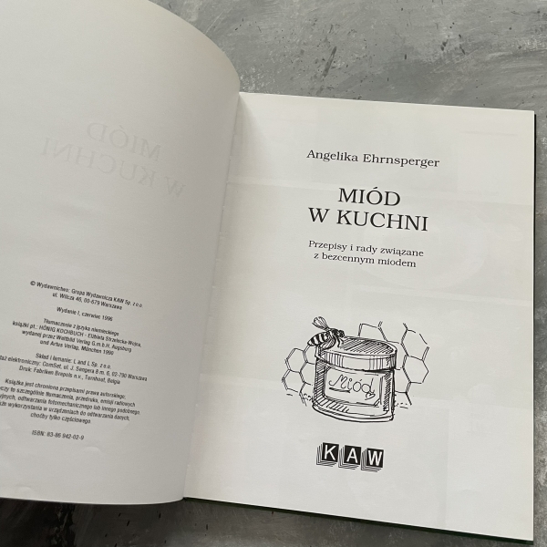 Miód w kuchni - Angelika Ehrnsperger