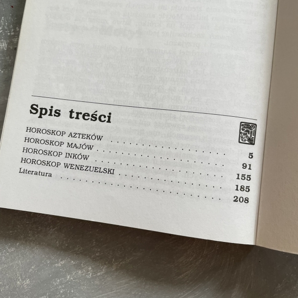 Zodiak dalekich lądów - horoskop Azteków, Majów, wenezuelski - Wernichowska