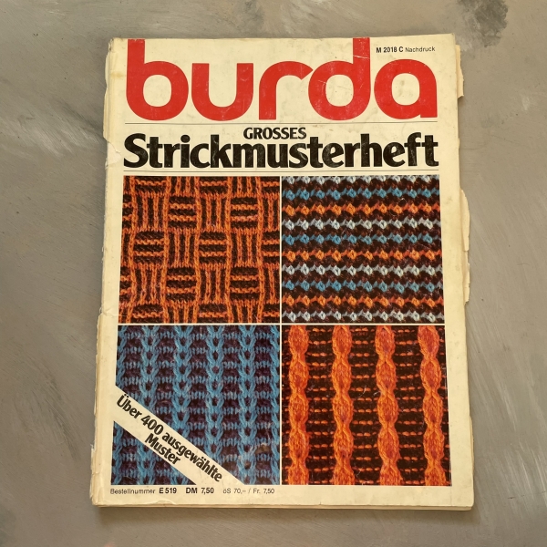 Burda Grosses Strickmusterheft