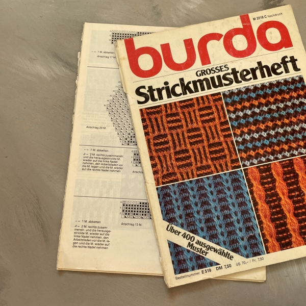 Burda Grosses Strickmusterheft