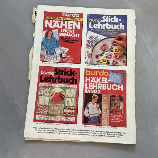 Burda Grosses Strickmusterheft
