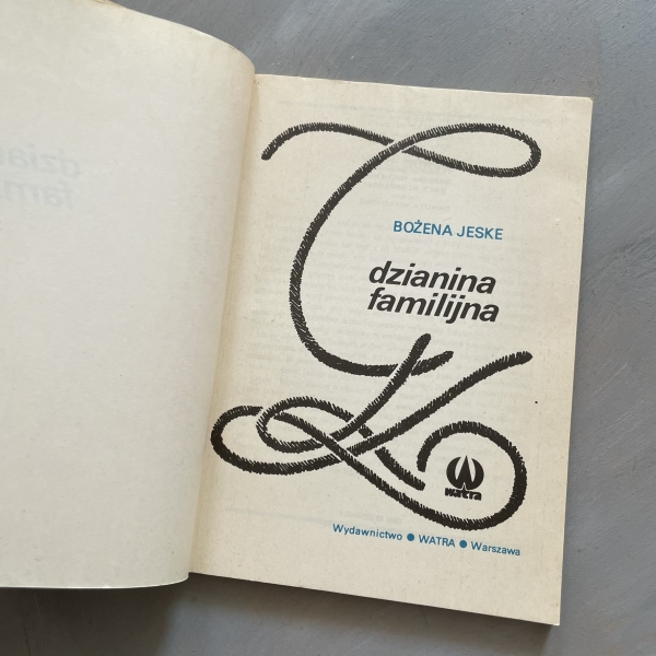 Dzianina familijna - Bożena Jeske