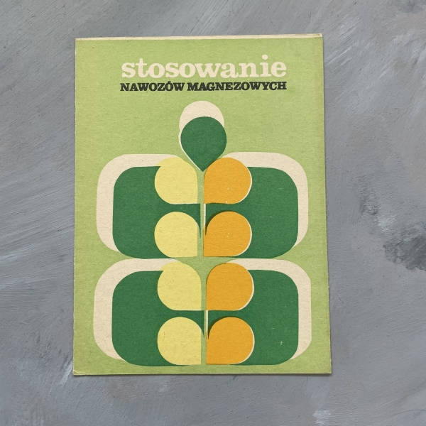 Stosowanie nawozów magnezowych - Henryk Głębowsk - ulotka PRL